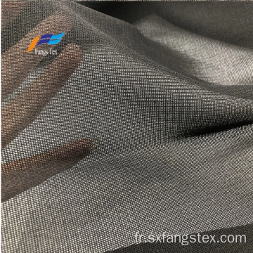 Tissu d&#39;habillement Abaya Kalama noir formel 100% polyester